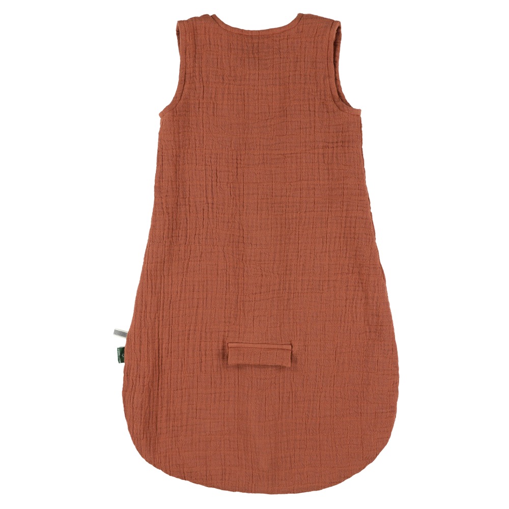 Muslin sleeping bag | 70 cm - Bliss Rust